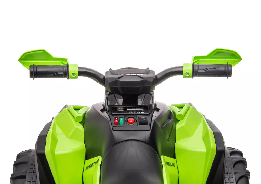 LEAN CARS GTS1199 baltas akumuliatorinis keturratis