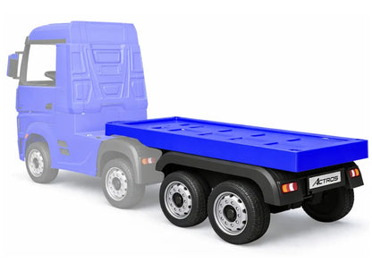 LEAN CARS HL358 Mercedes Scania Actros mėlyna puspriekabė