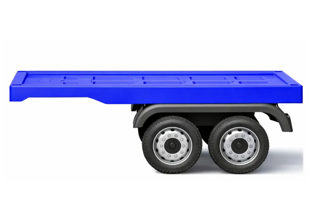 LEAN CARS HL358 Mercedes Scania Actros mėlyna puspriekabė