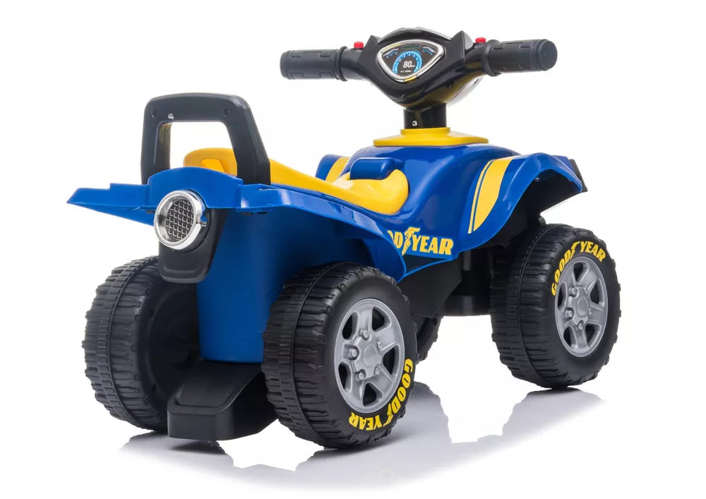 LEAN CARS vaikiškas keturratis su šviesomis ir garsais 551-G, mėlynas