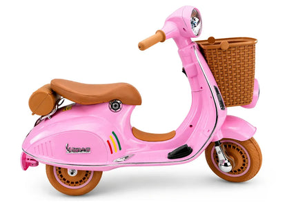 LEAN CARS Vespa XW-03 35 W rožinis akumuliatorinis motoroleris