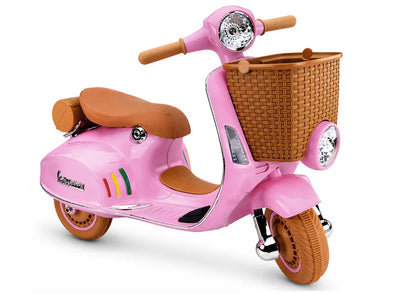 LEAN CARS Vespa XW-03 35 W rožinis akumuliatorinis motoroleris