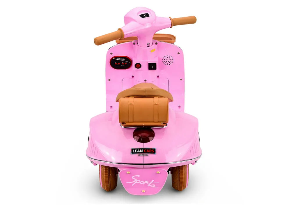 LEAN CARS Vespa XW-03 35 W rožinis akumuliatorinis motoroleris