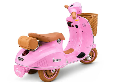 LEAN CARS Vespa XW-03 35 W rožinis akumuliatorinis motoroleris