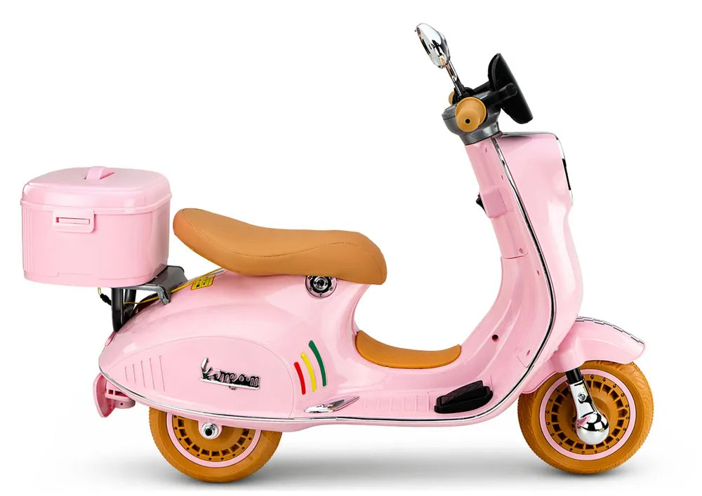 LEAN CARS Vespa XW-05 35 W rožinis akumuliatorinis paspirtukas