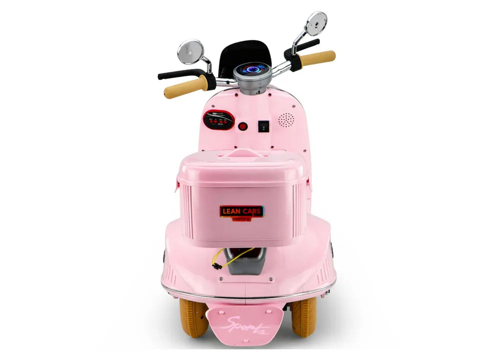LEAN CARS Vespa XW-05 35 W rožinis akumuliatorinis paspirtukas