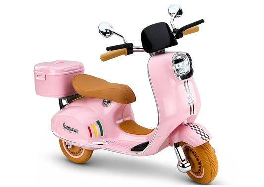 LEAN CARS Vespa XW-05 35 W rožinis akumuliatorinis paspirtukas