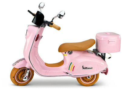 LEAN CARS Vespa XW-05 35 W rožinis akumuliatorinis paspirtukas