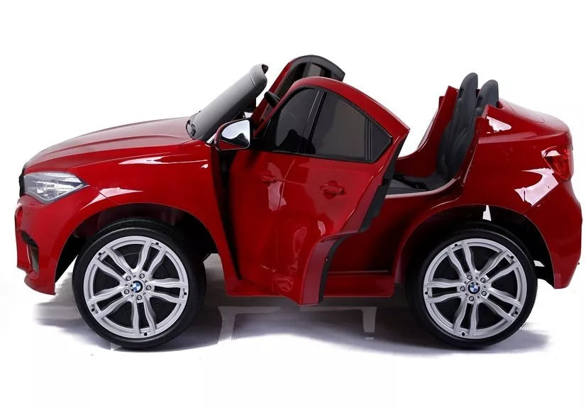 Naujas vaikiškas elektromobilis BMW X6M, Raudonas