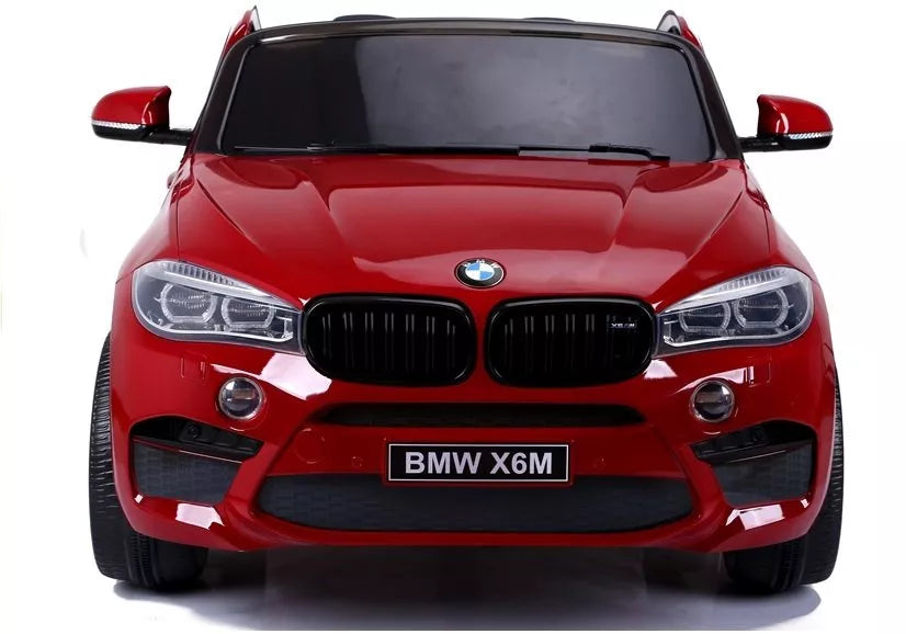 Naujas vaikiškas elektromobilis BMW X6M, Raudonas