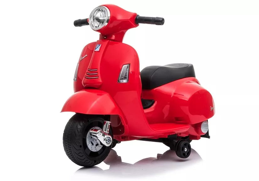 Raudonas elektrinis motoroleris Vespa GTS 300 Mini