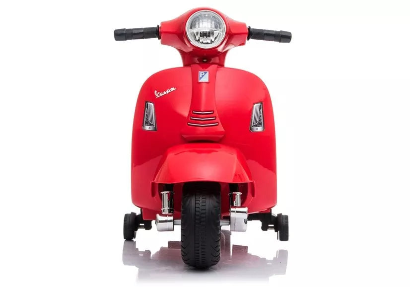 Raudonas elektrinis motoroleris Vespa GTS 300 Mini