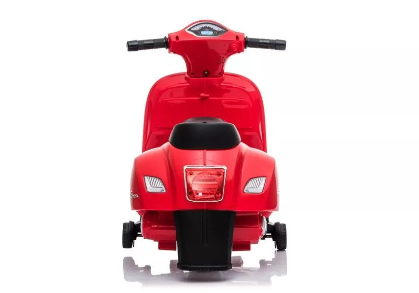 Raudonas elektrinis motoroleris Vespa GTS 300 Mini