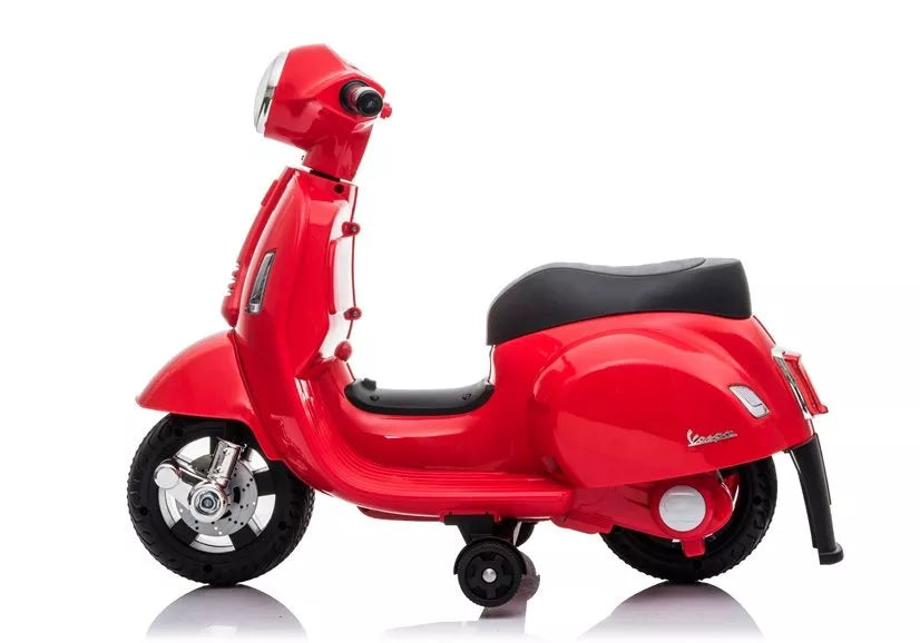 Raudonas elektrinis motoroleris Vespa GTS 300 Mini