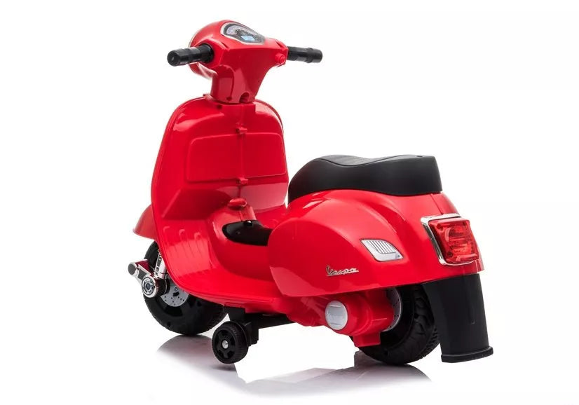 Raudonas elektrinis motoroleris Vespa GTS 300 Mini