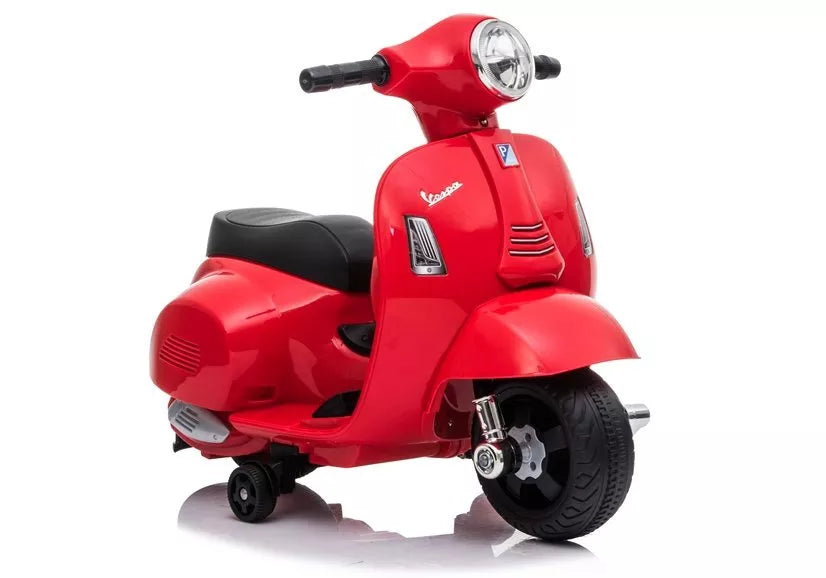Raudonas elektrinis motoroleris Vespa GTS 300 Mini
