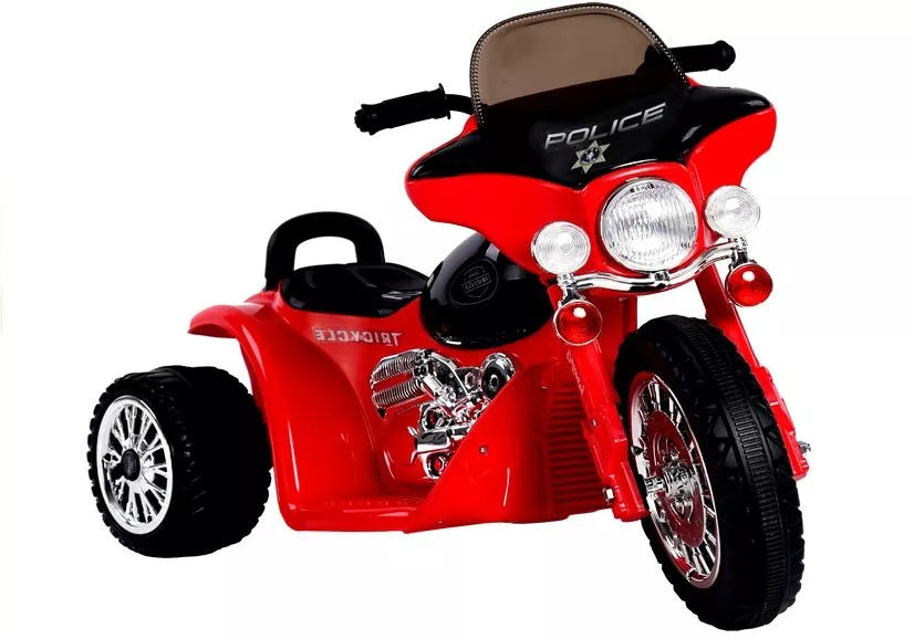Raudonas elektrinis vaikiškas motociklas JT568