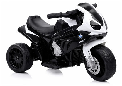 Triratis vaikiškas motociklas BMW S1000RR, juodas