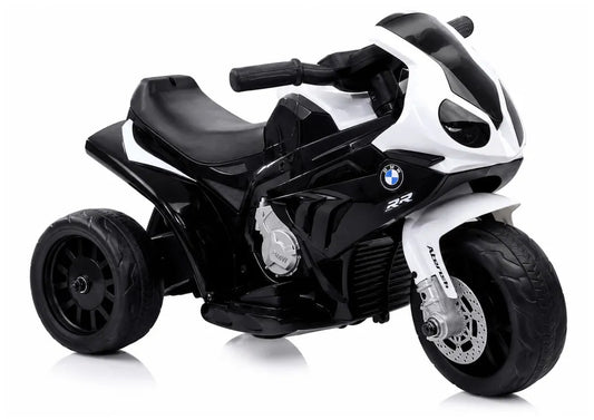 Triratis vaikiškas motociklas BMW S1000RR, juodas