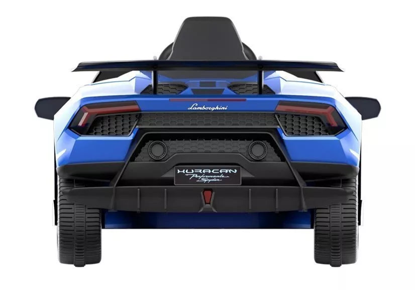 Vaikiškas akumuliatorinis automobilis Lamborghini Huracan, mėlynas