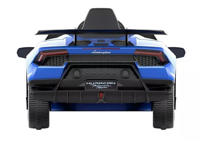Vaikiškas akumuliatorinis automobilis Lamborghini Huracan, mėlynas