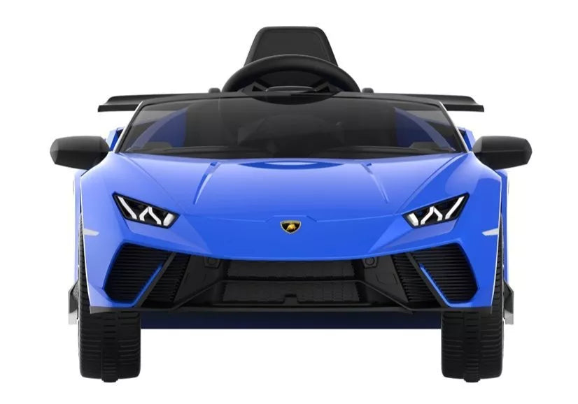 Vaikiškas akumuliatorinis automobilis Lamborghini Huracan, mėlynas