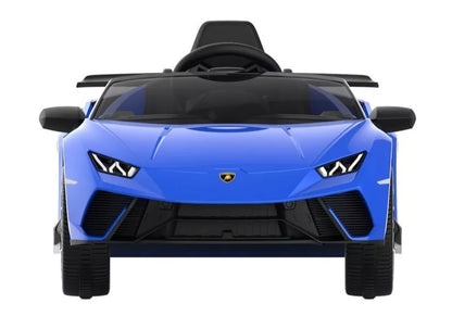 Vaikiškas akumuliatorinis automobilis Lamborghini Huracan, mėlynas