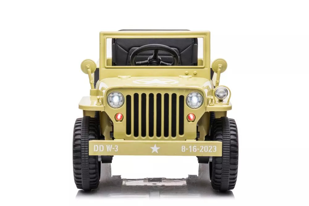 Vaikiškas akumuliatorinis automobilis LEAN CARS JH-103 Khaki 4x4