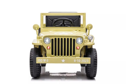 Vaikiškas akumuliatorinis automobilis LEAN CARS JH-103 Khaki 4x4