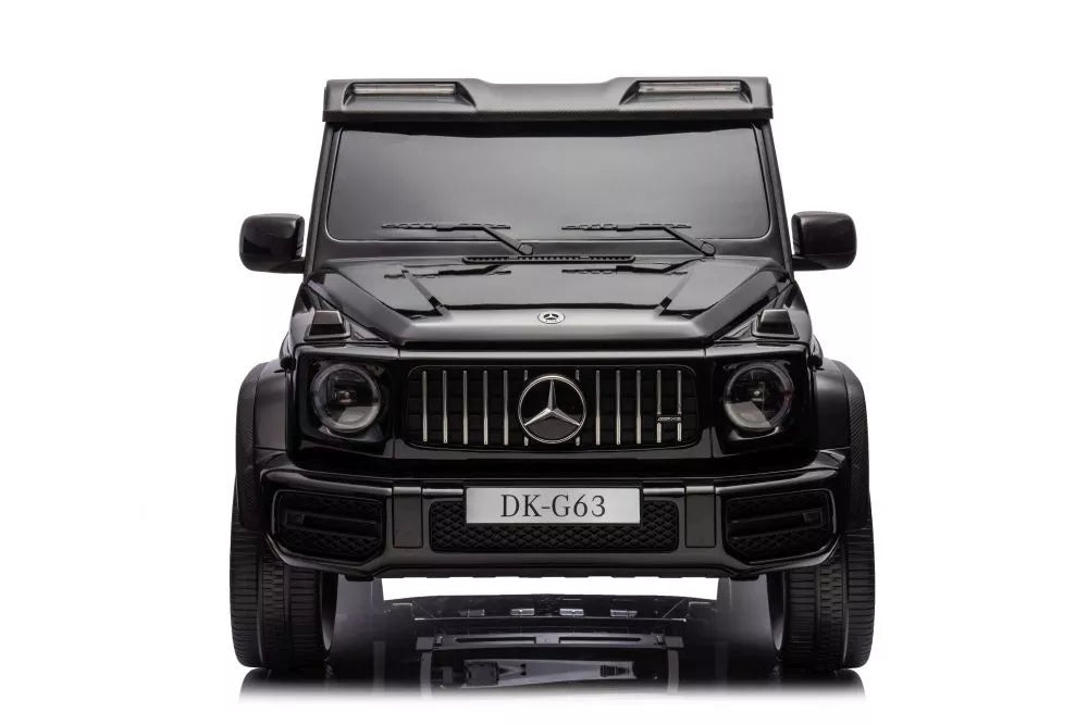 Vaikiškas akumuliatorinis automobilis Mercedes G63 4X4 XXL 24V Black Painted