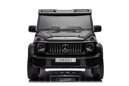 Vaikiškas akumuliatorinis automobilis Mercedes G63 4X4 XXL 24V Black Painted