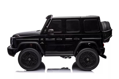 Vaikiškas akumuliatorinis automobilis Mercedes G63 4X4 XXL 24V Black Painted