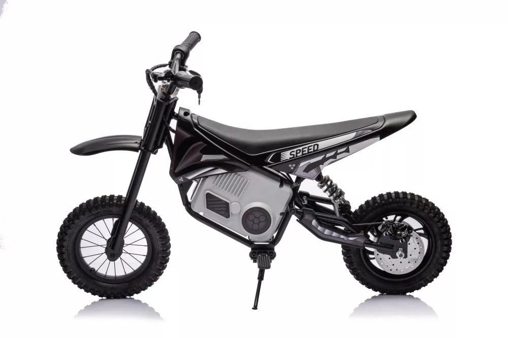 Vaikiškas akumuliatorinis kroso motociklas A9901, chaki spalvos