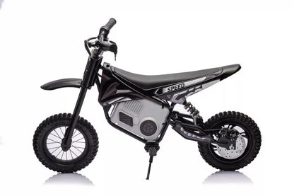 Vaikiškas akumuliatorinis kroso motociklas A9901, chaki spalvos