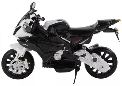 Vaikiškas akumuliatorinis motociklas BMW S1000RR - Juodas