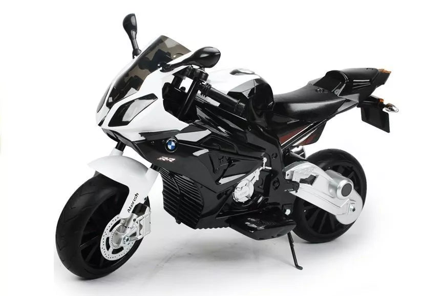 Vaikiškas akumuliatorinis motociklas BMW S1000RR - Juodas