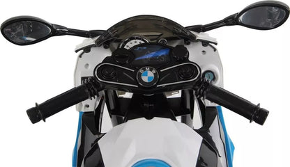 Vaikiškas akumuliatorinis motociklas BMW S1000RR - Mėlynas