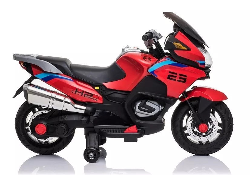 Vaikiškas akumuliatorinis motociklas LEAN CARS XMX609 raudonas