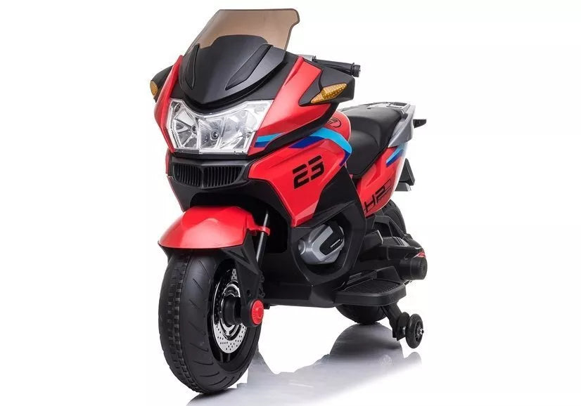 Vaikiškas akumuliatorinis motociklas LEAN CARS XMX609 raudonas