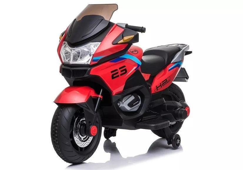 Vaikiškas akumuliatorinis motociklas LEAN CARS XMX609 raudonas