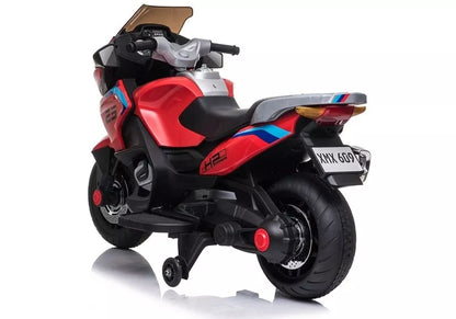 Vaikiškas akumuliatorinis motociklas LEAN CARS XMX609 raudonas
