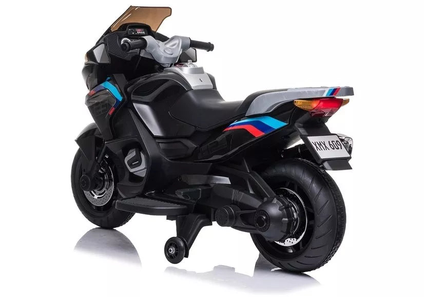 Vaikiškas akumuliatorinis motociklas XMX609 juodas