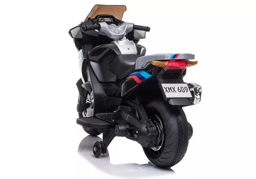 Vaikiškas akumuliatorinis motociklas XMX609 juodas