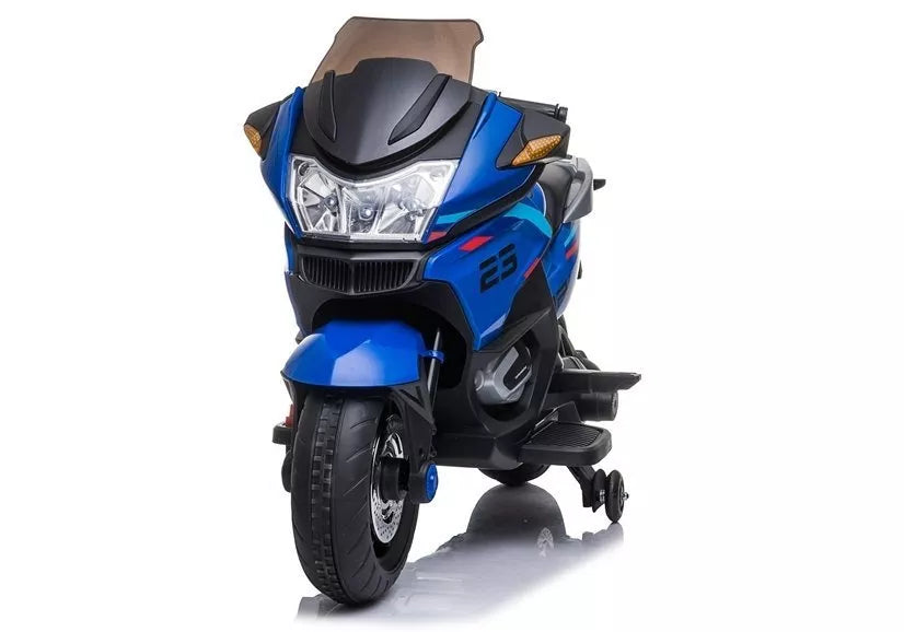 Vaikiškas akumuliatorinis motociklas XMX609 mėlynas