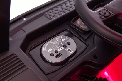 Vaikiškas akumuliatorinis sunkvežimis Scania 500R HL698 4x4, rožinis