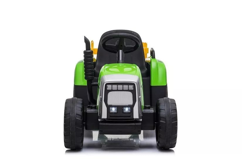 Vaikiškas akumuliatorinis traktorius LEAN CARS XMX611 balta spalva