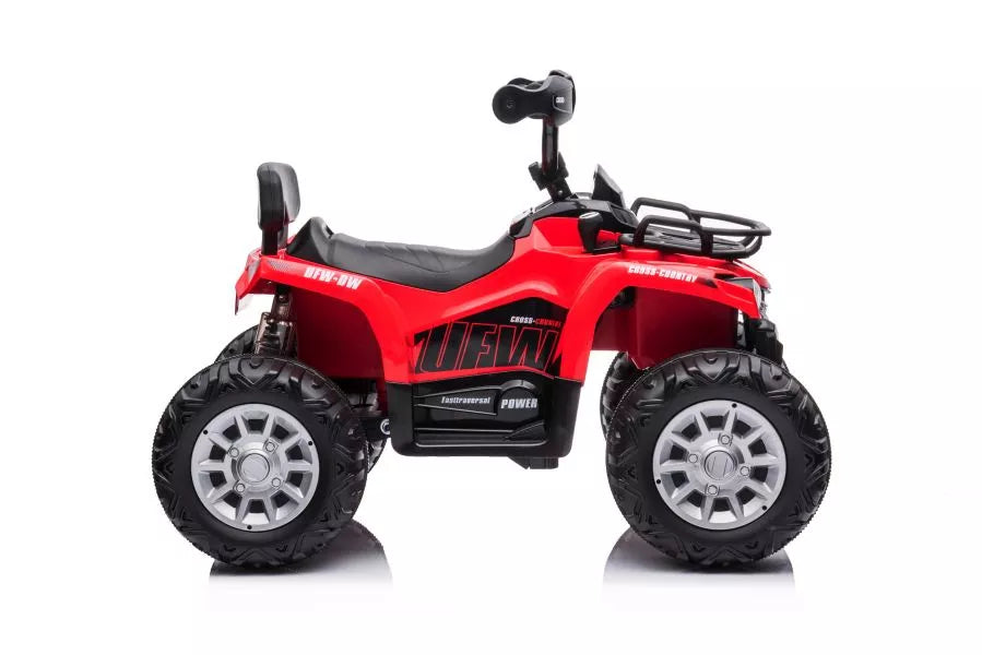 Vaikiškas elektrinis keturratis Madman JS009 raudonos spalvos