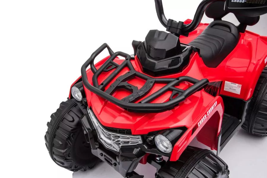 Vaikiškas elektrinis keturratis Madman JS009 raudonos spalvos