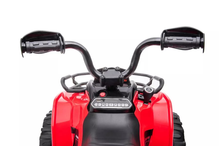 Vaikiškas elektrinis keturratis Madman JS009 raudonos spalvos