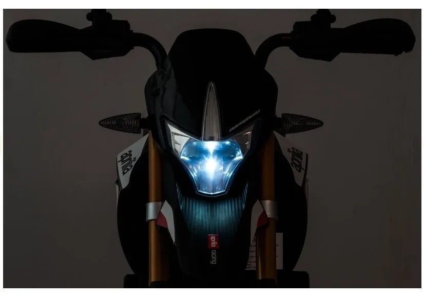 Vaikiškas elektrinis motociklas Aprilia A007, juodas